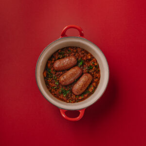 Lenticchie con salsicca