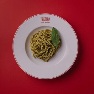 Taglioline all pesto verde